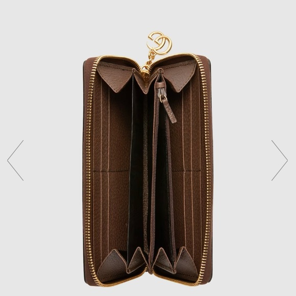 OPHIDIA GG ZIP AROUND WALLET - Picture 3 of 8